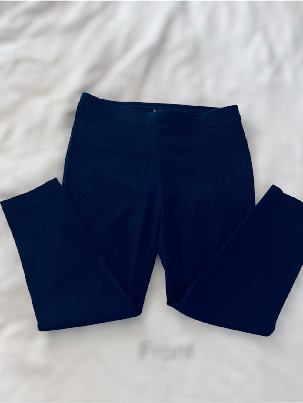 Woman’s casual straight Leg pants ~ Blue